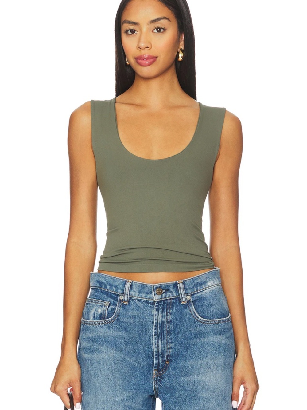 Free People Intimately Clean Lines Muscle Cami In Adventurer